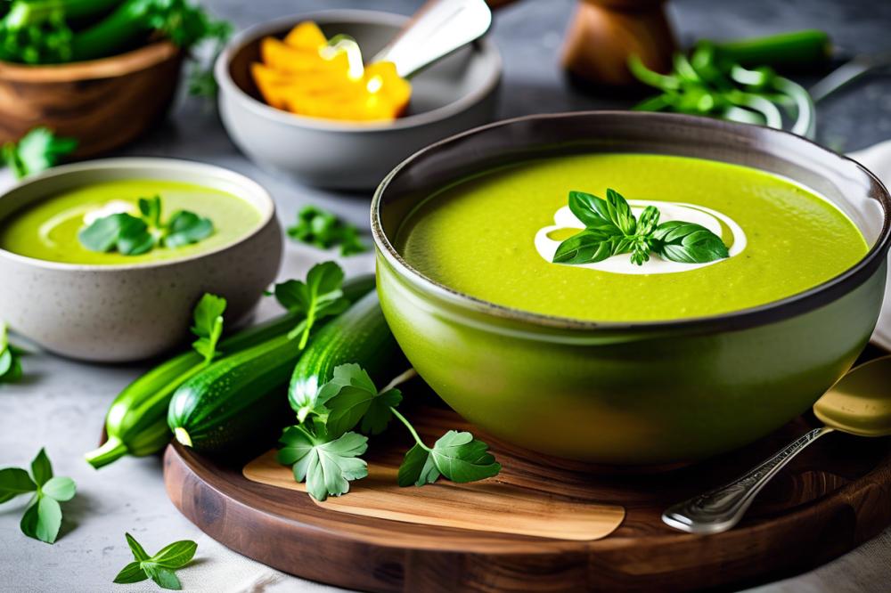 Delicious Cheesy Zucchini Soup Recipe For Cozy Comfort Food
