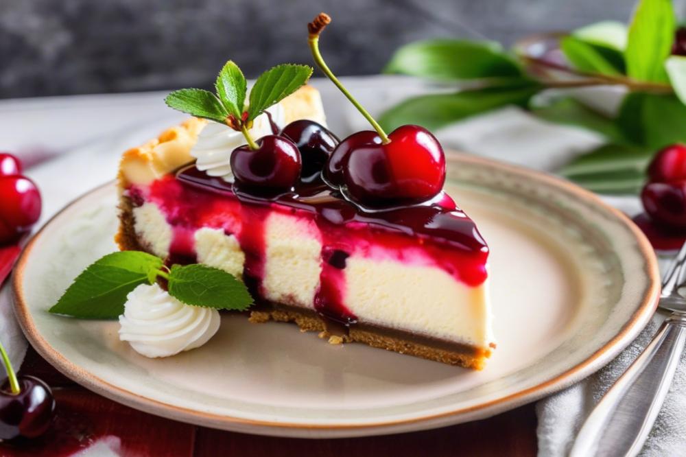 Delicious Cherry Cheesecake Recipe: Easy Steps For Dessert Lovers