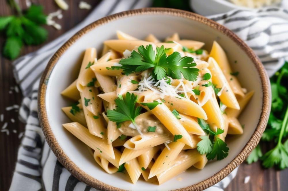 Delicious Chicken Alfredo Penne Recipe: Creamy Comfort Food Delight