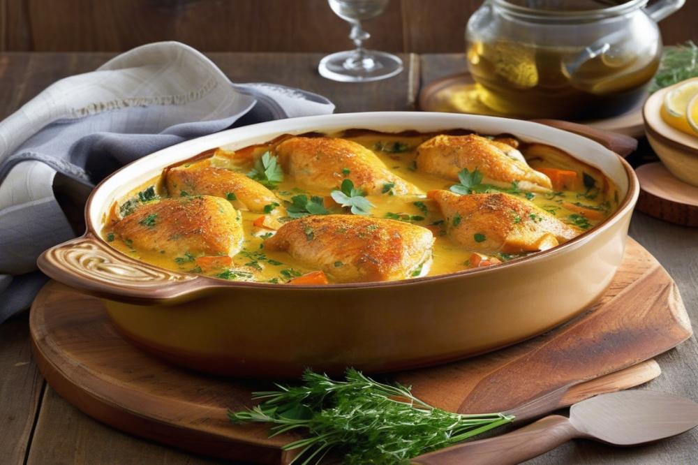 Delicious Chicken Casserole Recipe: Hearty Comfort Food Delight