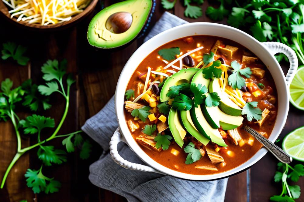 Delicious Chicken Enchilada Soup Recipe: Easy & Flavorful!