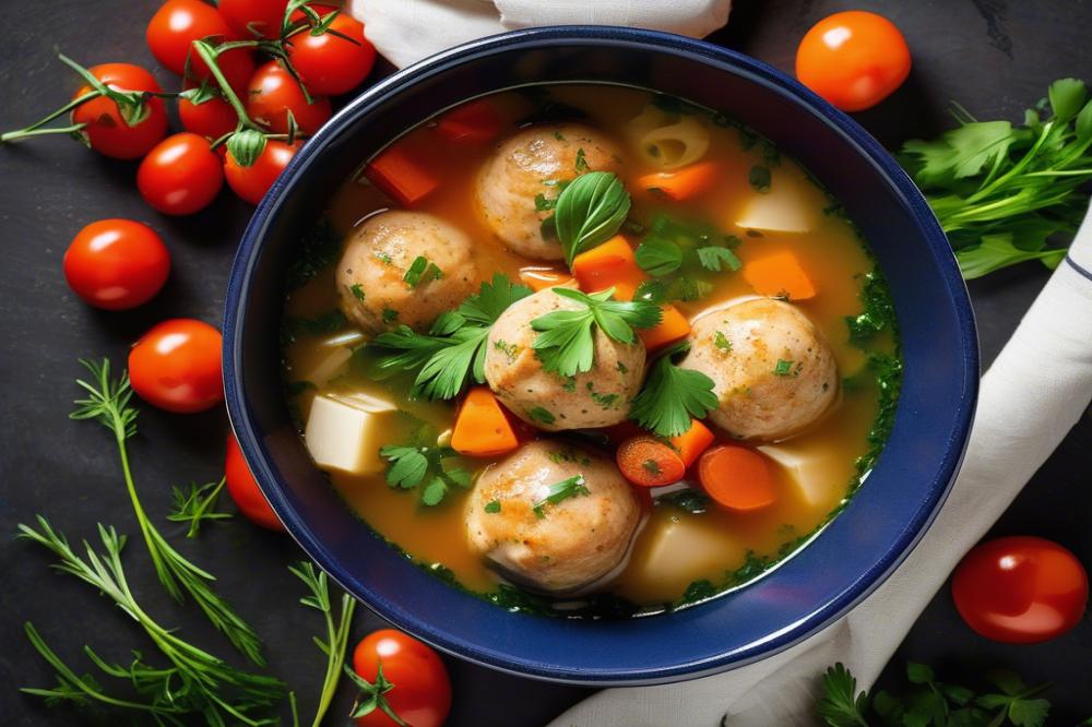 Delicious Chicken Meatball Soup Recipe For Cozy Nights