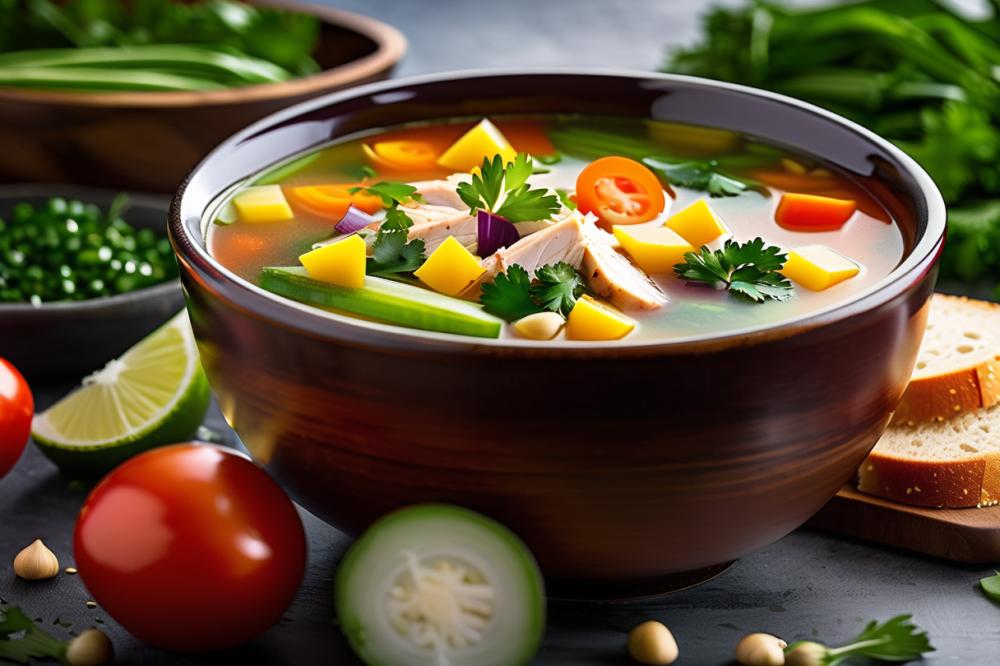 Delicious Chicken Vegetable Soup Recipe For Comforting Meals