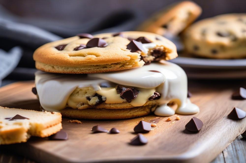 Delicious Chocolate Chip Cookie Ice Cream Sandwich Recipe