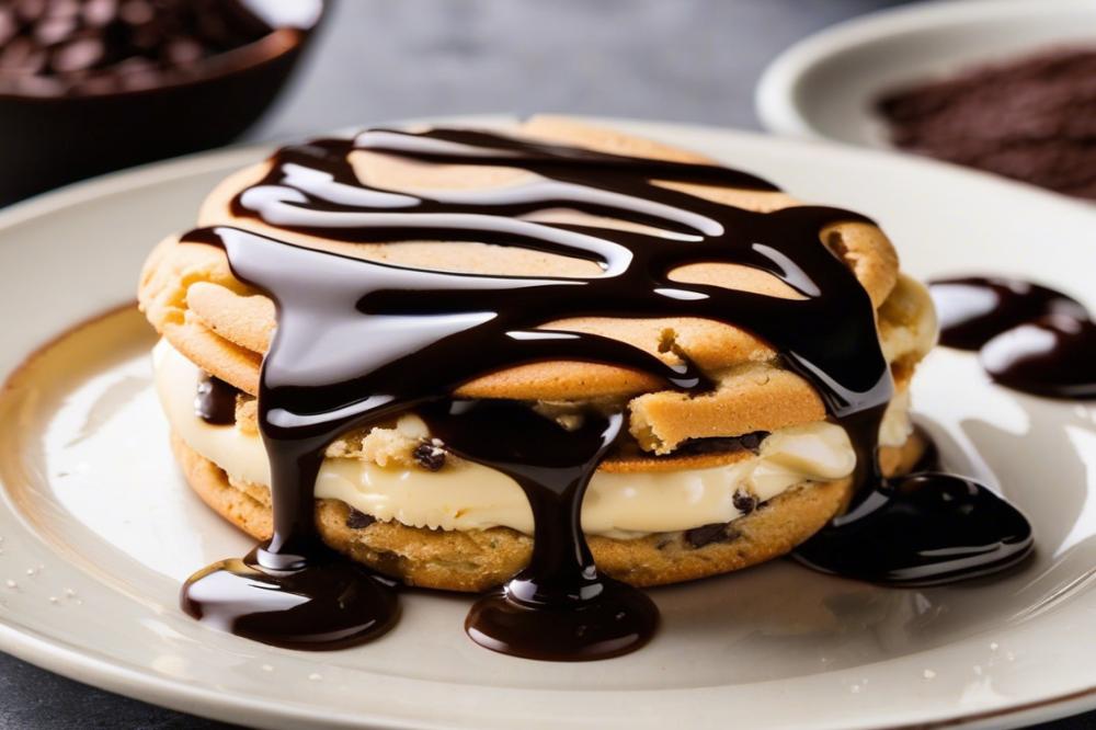 Delicious Chocolate Chip Cookie Ice Cream Sandwiches Recipe