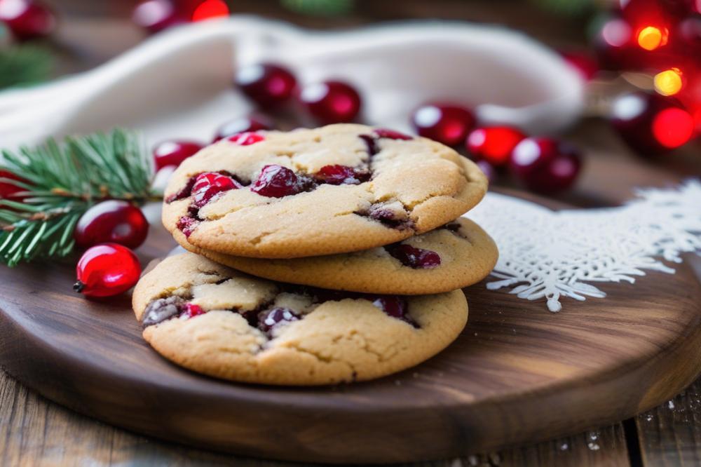 Delicious Chocolate Cranberry Sugar Cookies Recipe For The Holidays