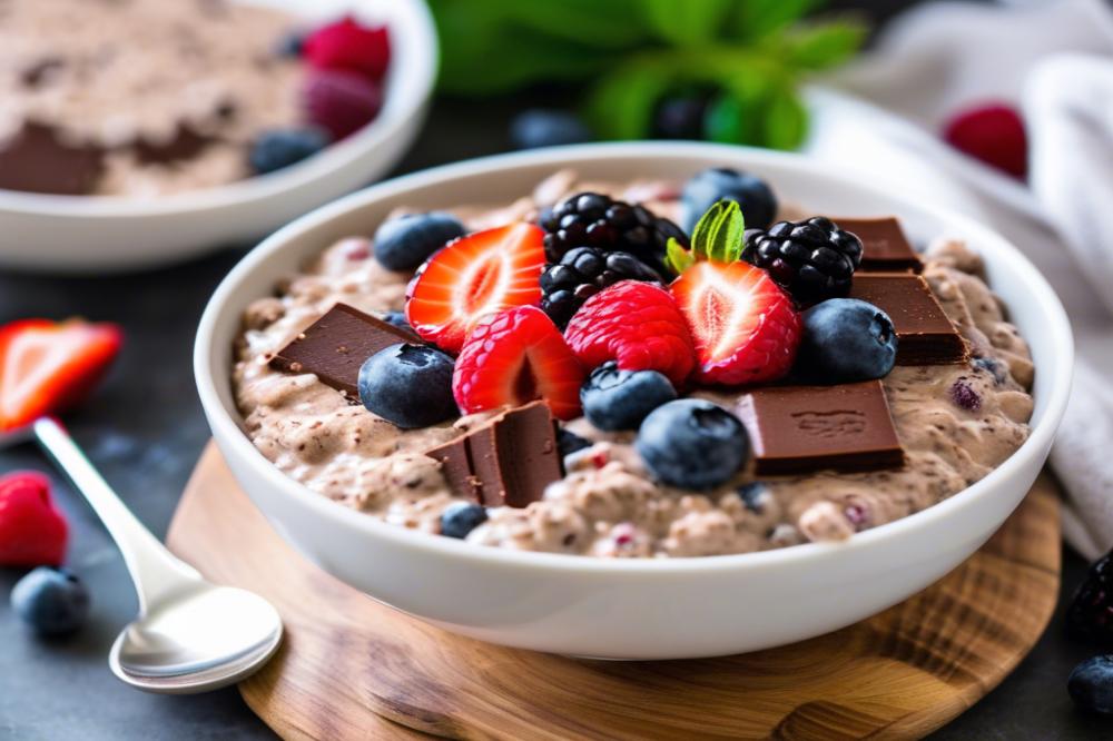 Delicious Chocolate Overnight Oats: Easy Brownie Batter Recipe