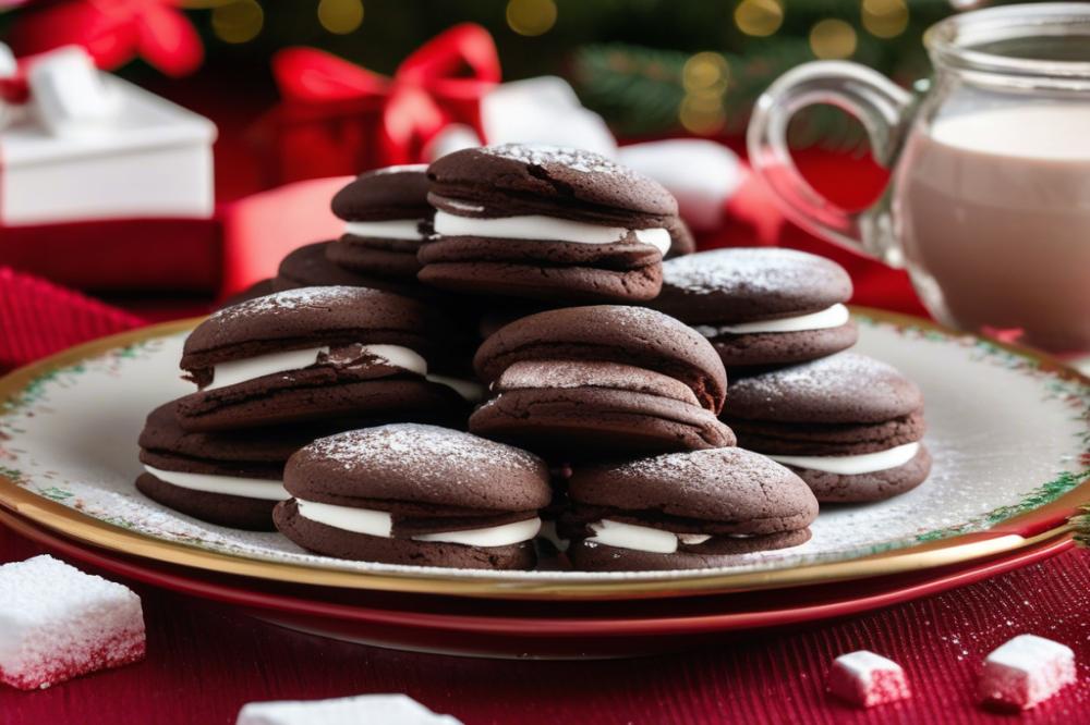 Delicious Chocolate Peppermint Marshmallow Cookies Recipe To Try