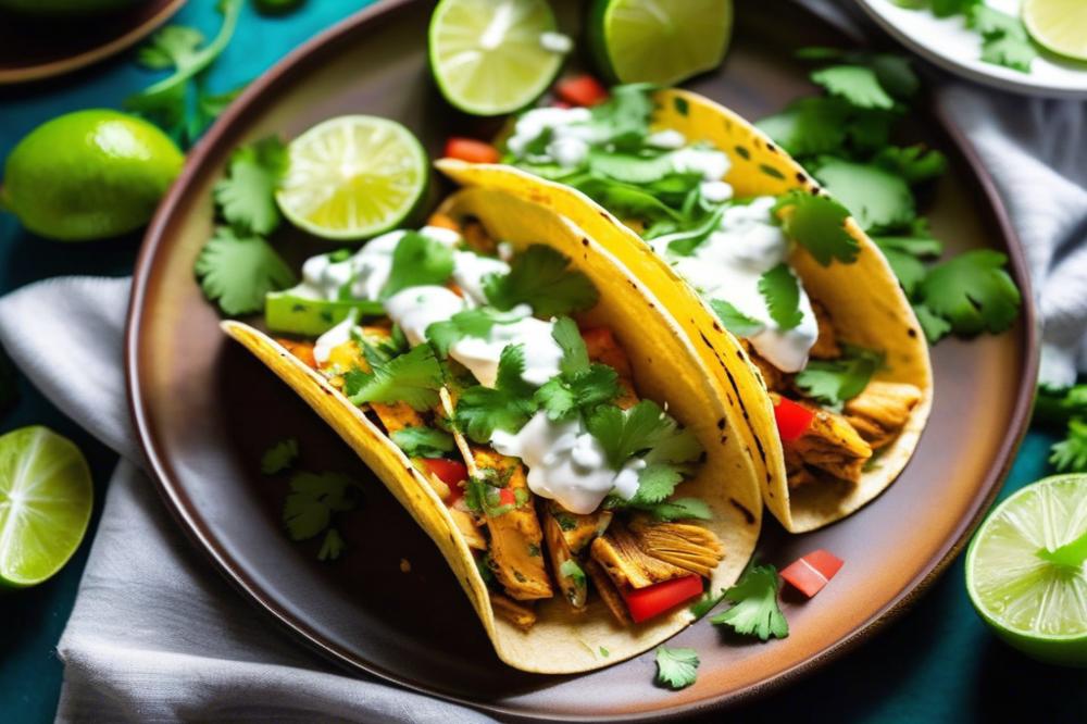 Delicious Cilantro Lime Chicken Tacos Recipe For Fresh Flavor
