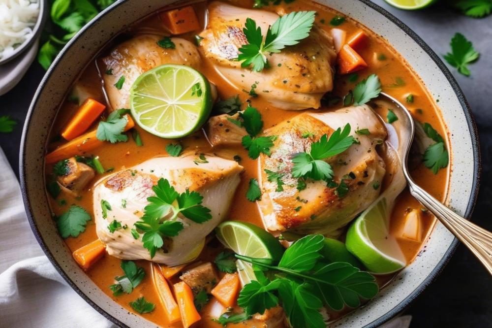 Delicious Coconut Milk Braised Chicken Thighs Recipe To Savor