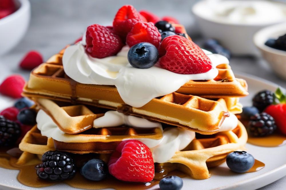 Delicious Copycat Waffle Love With Mascarpone Whipped Cream