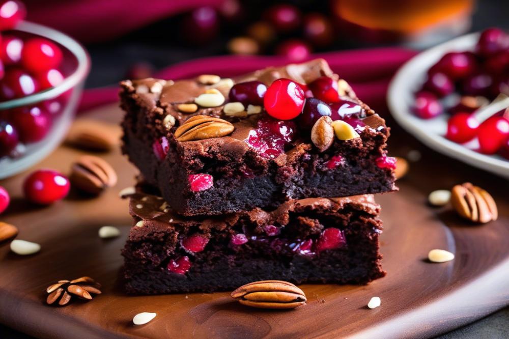 “Delicious Cranberry Pecan Brownies: Easy Recipe For Chocolate Lovers”