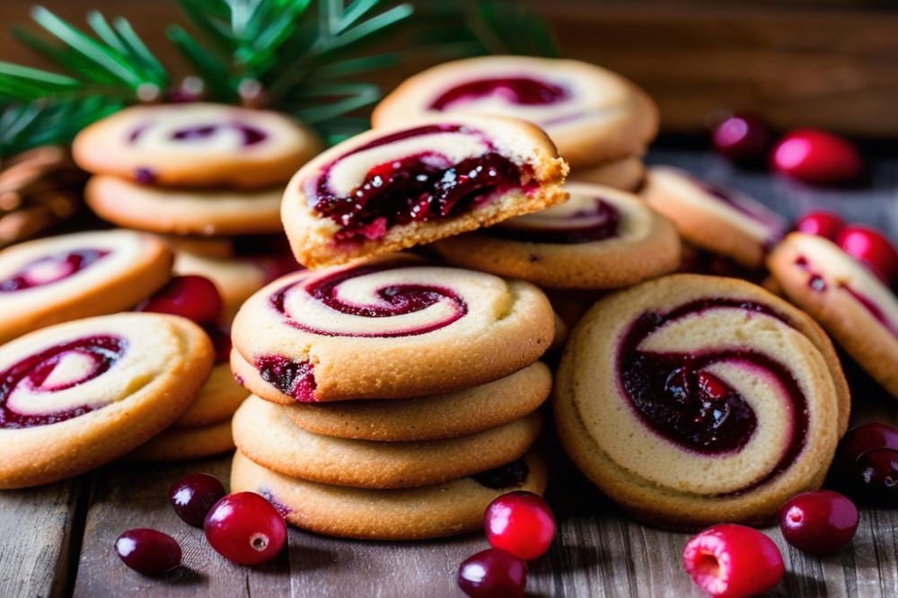 Delicious Cranberry Pinwheel Cookies Recipe For Holiday Baking