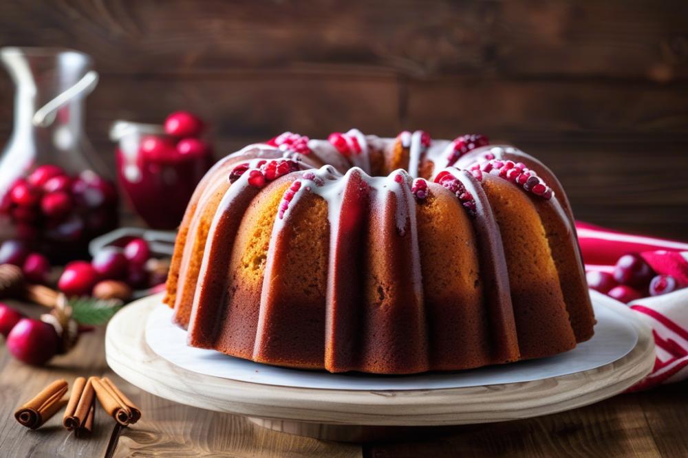 Delicious Cranberry Swirl Bundt Cake Recipe For The Holidays