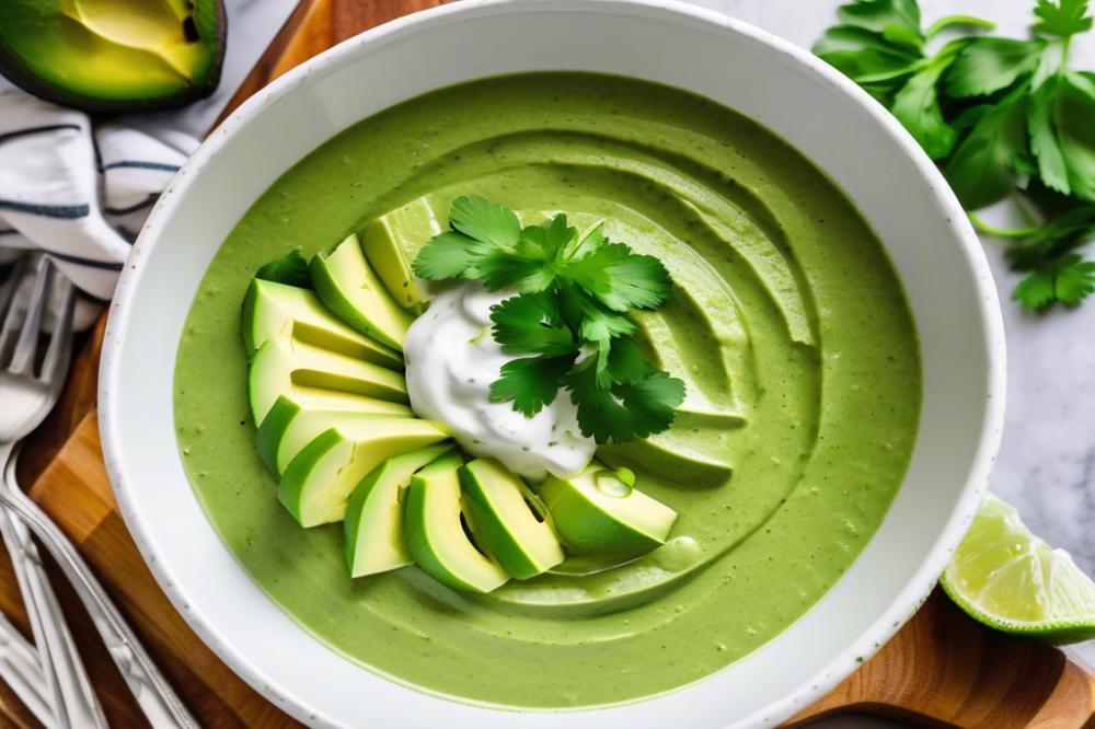 Delicious Creamy Avocado Lime Dressing With Cumin Recipe