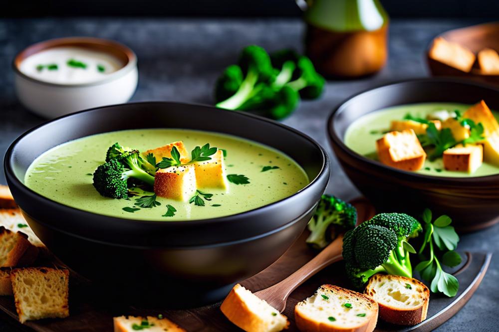 Delicious Creamy Broccoli Soup Recipe For Comforting Flavor