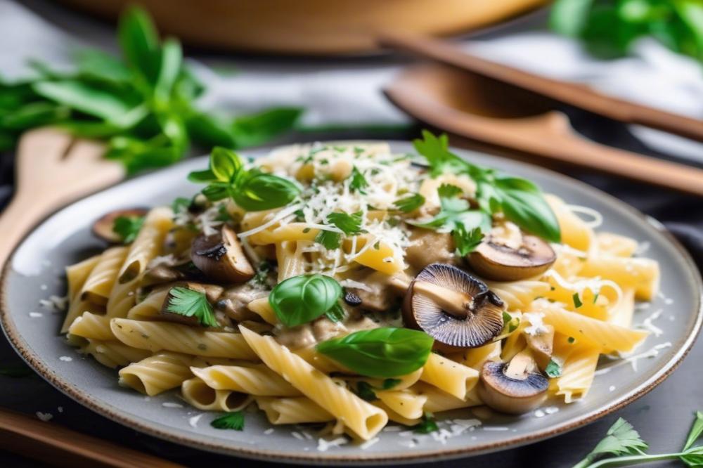 Delicious Creamy Mushroom Pasta Recipe For Comforting Weeknight Dinners