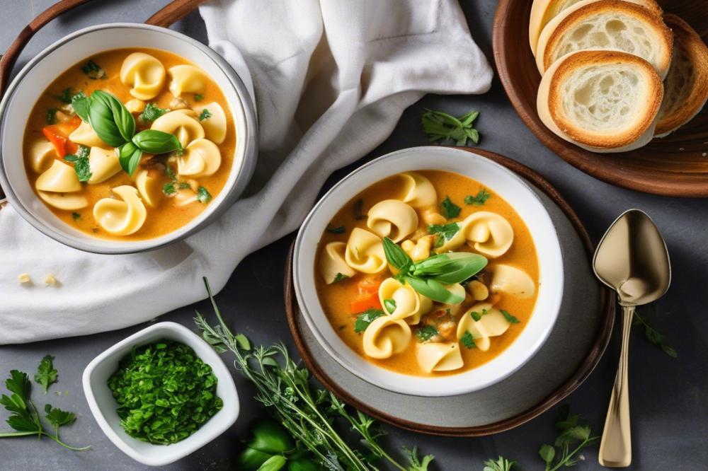 Delicious Creamy Tortellini Soup Recipe For Cozy Nights