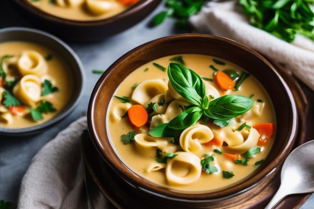 Delicious Creamy Tortellini Soup Recipe For Cozy Nights