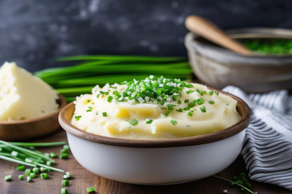 Delicious Crème Fraîche And Chive Mashed Potatoes Recipe