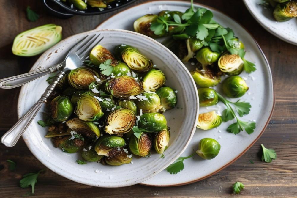Delicious Crispy Parmesan Brussels Sprouts Recipe For Perfect Sides