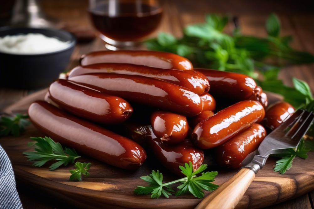 Delicious Crock Pot Bbq Cocktail Sausage Recipe For Parties