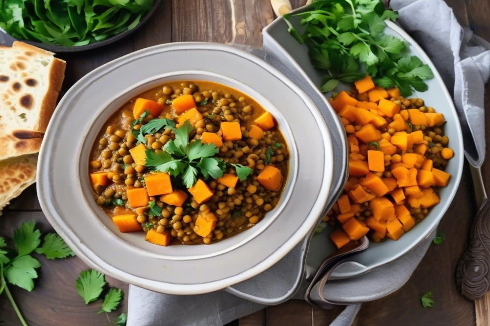 Delicious Curried Sweet Potato Lentil Stew Recipe To Try Tonight