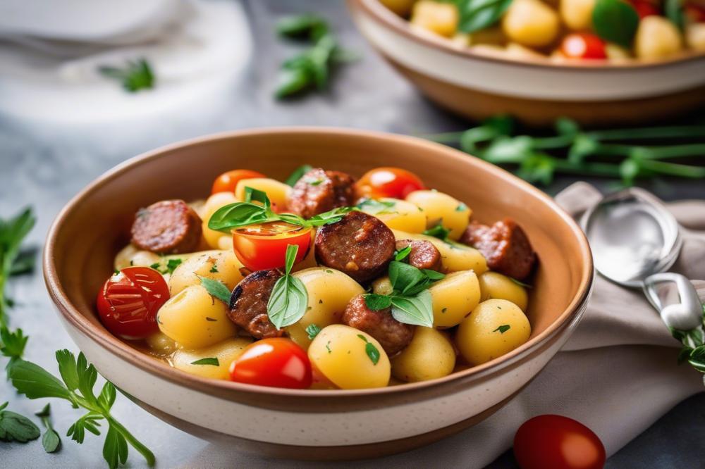 Delicious Dairy-Free & Gluten-Free Tuscan Sausage Gnocchi Recipe
