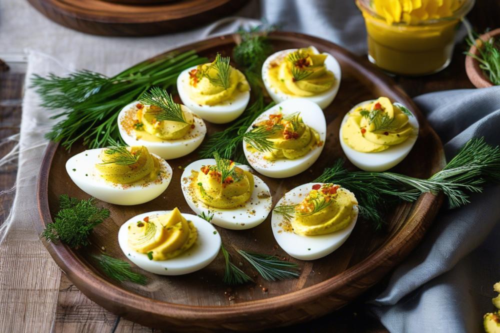 Delicious Dill Deviled Eggs Recipe: A Must-Try Appetizer!