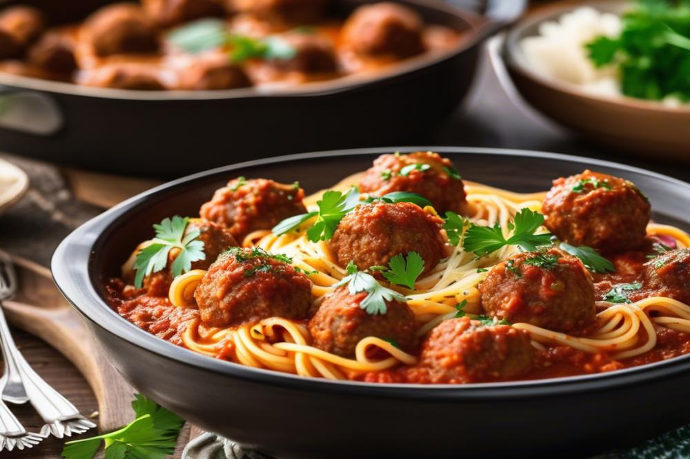Delicious Easy Baked Spaghetti And Meatballs Recipe For Families