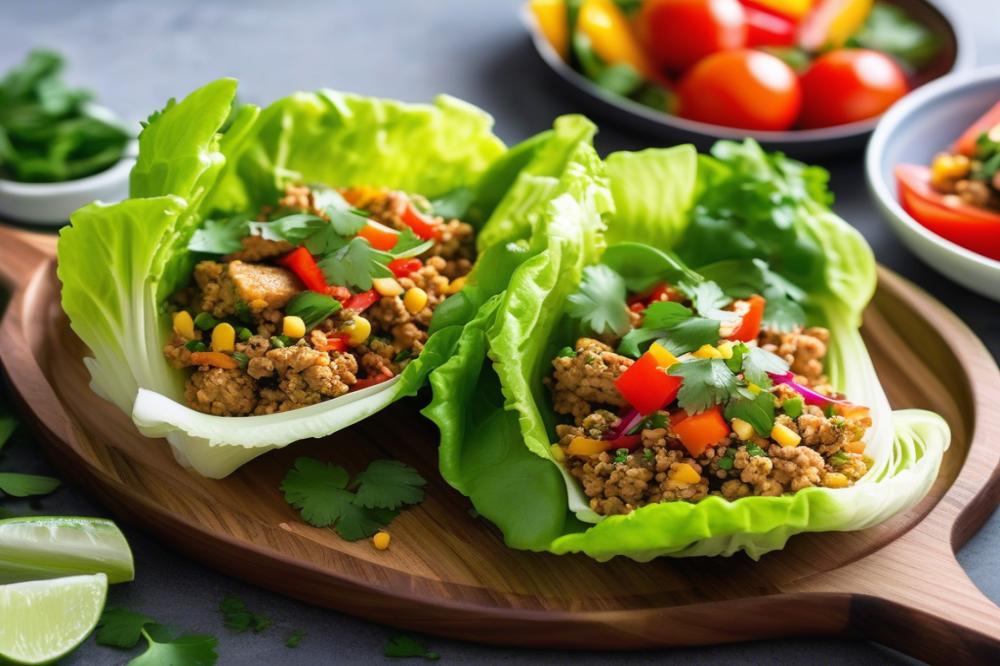 Delicious Easy Ground Chicken Lettuce Wraps Recipe For Dinner
