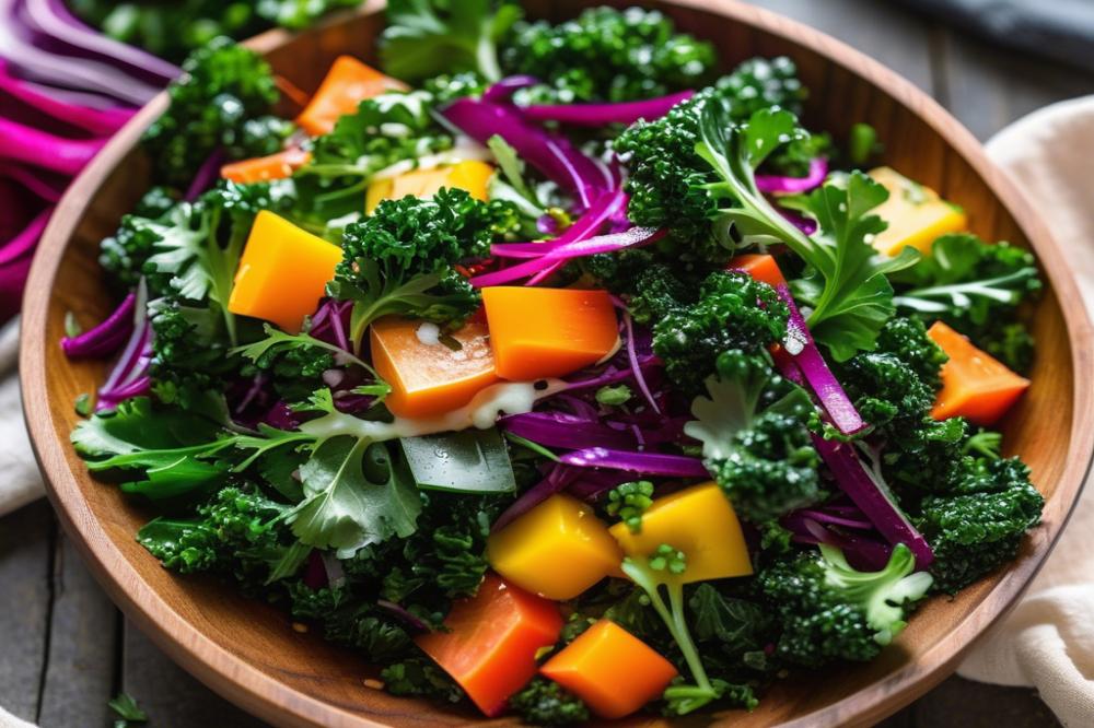 Delicious Easy Kale Salad Recipe For Healthy Eating