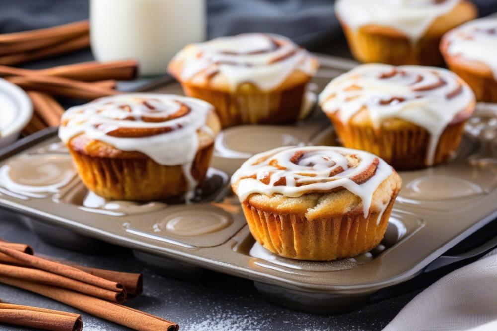Delicious Eggless Cinnamon Roll Muffins Recipe For Quick Treats