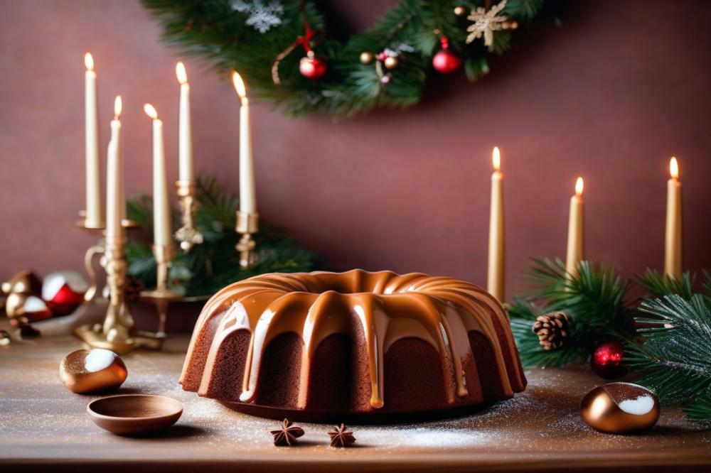 Delicious Eggless Gingerbread Bundt Cake Recipe For The Holidays