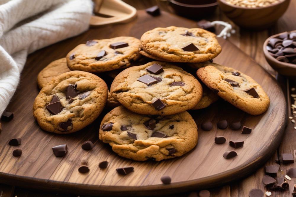 Delicious Eggless Oatmeal Chocolate Chip Cookies Recipe