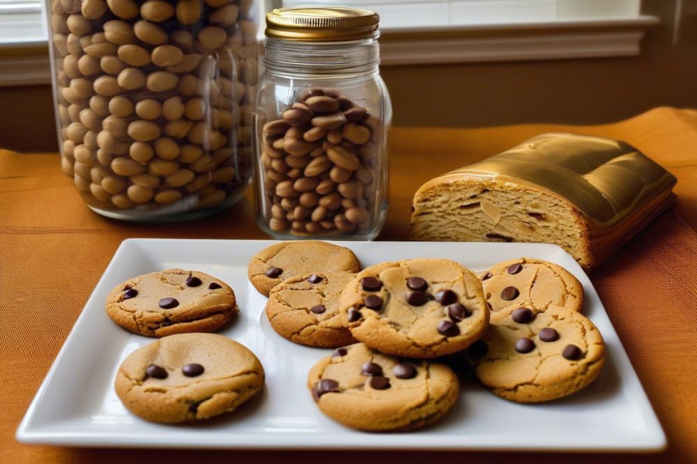 Delicious Eggless Peanut Butter Chocolate Chip Cookies Recipe