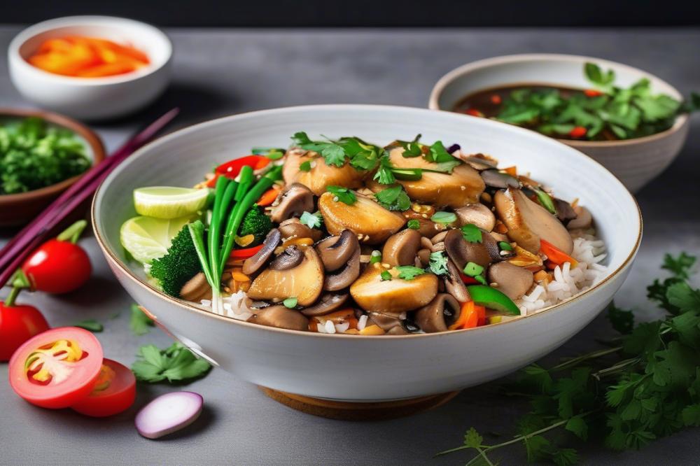 Delicious Fragrant Oil Mushroom Chicken Rice Recipe To Savor