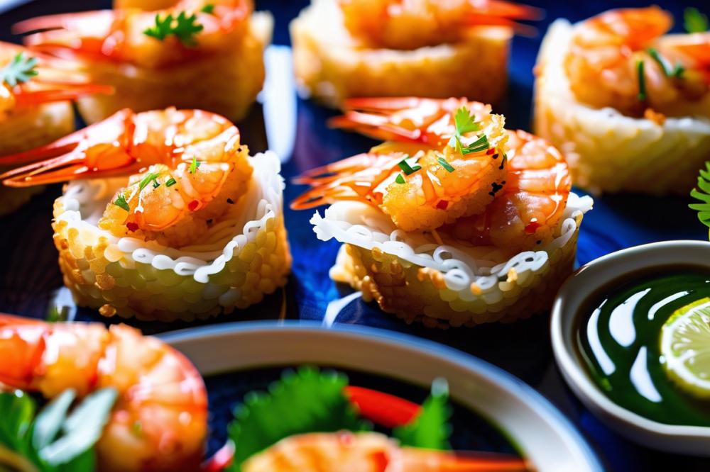 Delicious Fried Prawn Roll Recipe By Noris Lye: A Must-Try!