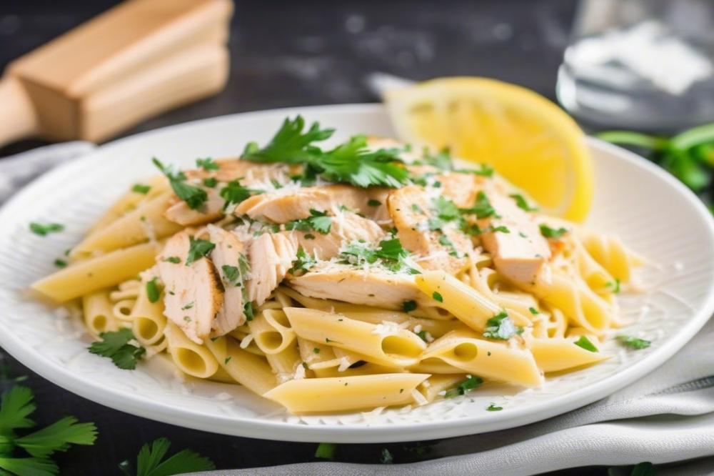 Delicious Garlic Parmesan Chicken Pasta – Easy 30-Minute Recipe