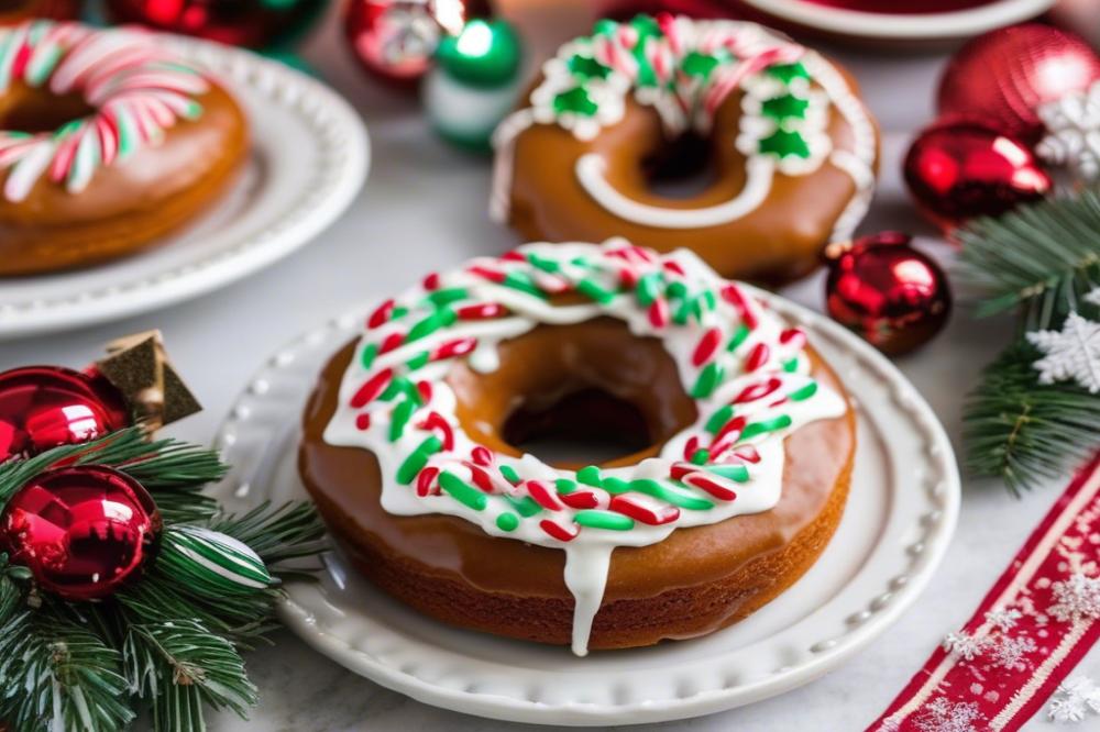 Delicious Gingerbread Christmas Donuts Recipe For The Holidays