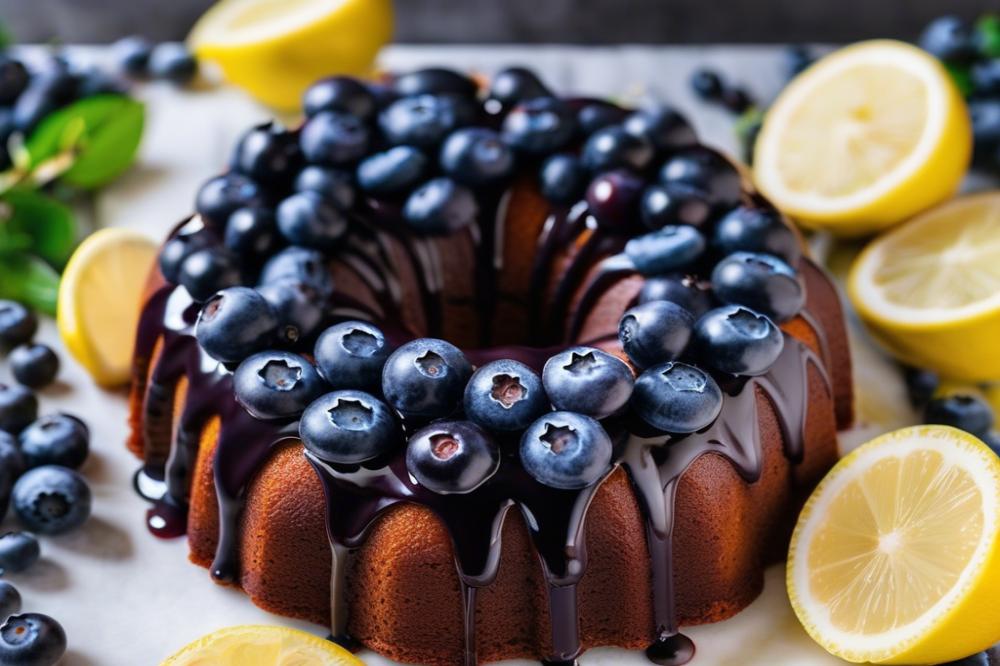 Delicious Gluten-Free Blueberry Lemon Bundt Cake Recipe