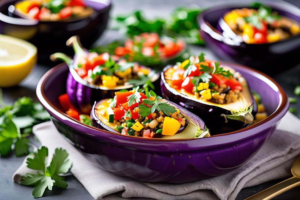 Delicious Gluten-Free Stuffed Eggplant Recipe For Healthy Eating