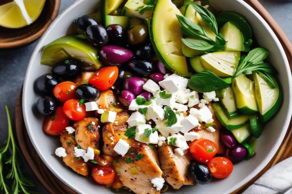 Delicious Greek Chicken Bowls Recipe: Fresh, Flavorful & Easy!