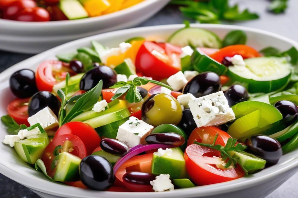 Delicious Greek Salad Recipe: Fresh Ingredients & Easy Steps