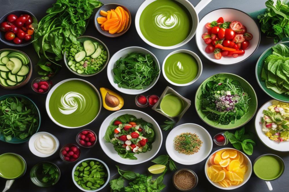 Delicious Green Food Recipes For Healthy Eating And Fresh Flavor
