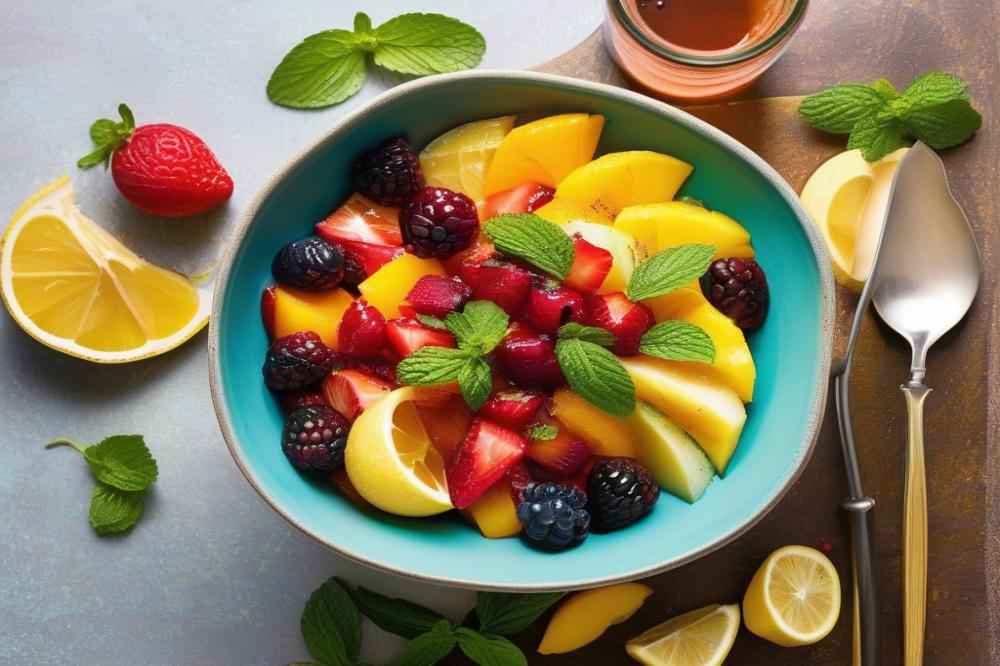 Delicious Griddled Fruit Salad Recipe For A Refreshing Dessert