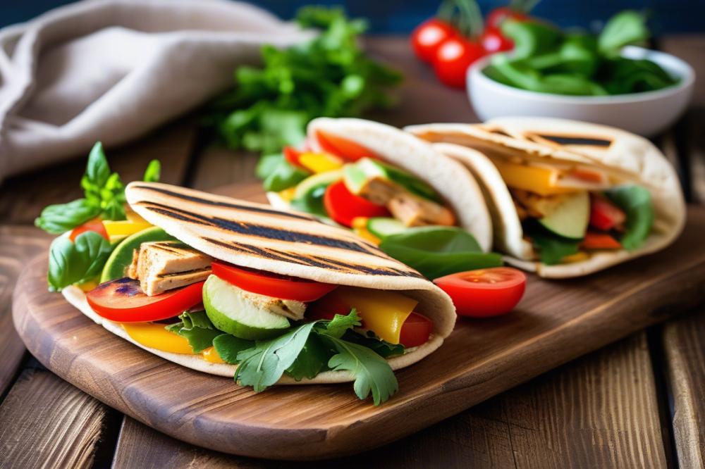 Delicious Grilled Chicken Pita Sandwiches Recipe – Easy & Flavorful