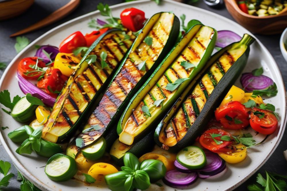 Delicious Grilled Zucchini Platter Recipe For Perfect Summer Meals
