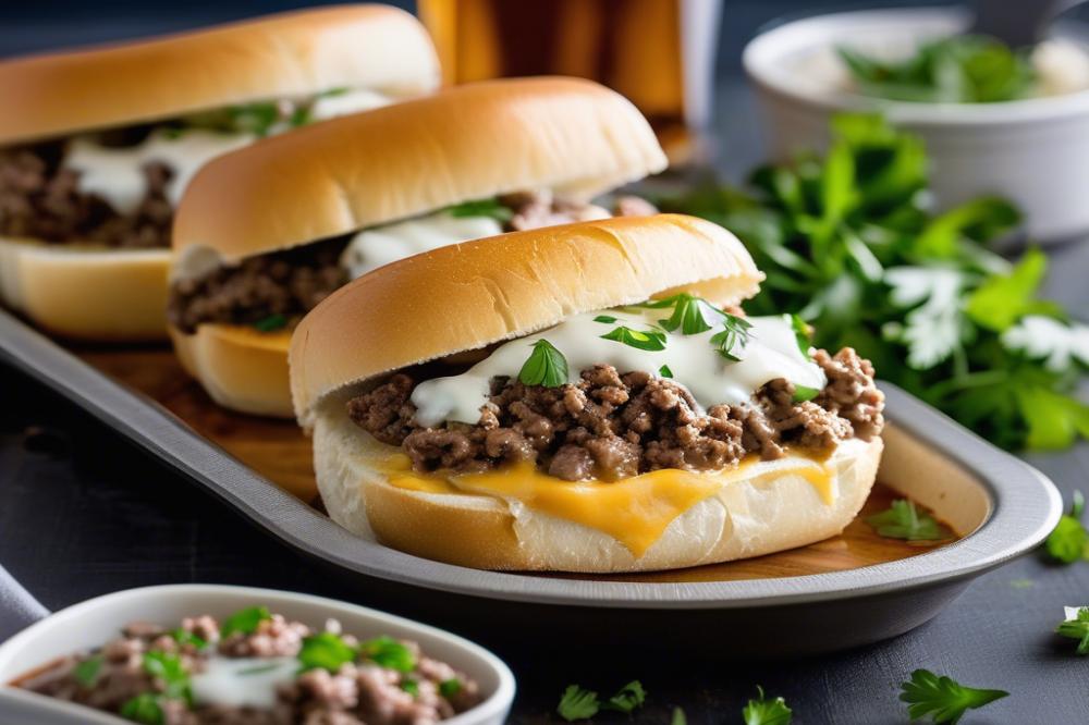 Delicious Ground Beef Cheesesteak Recipe: Quick And Easy Meal