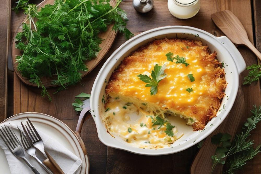 Delicious Hashbrown Casserole Recipe: Easy Comfort Food Delight